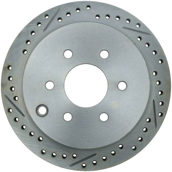 Stoptech - StopTech Select Sport Drilled and Slotted Brake Rotor Rear Right 227.42087R