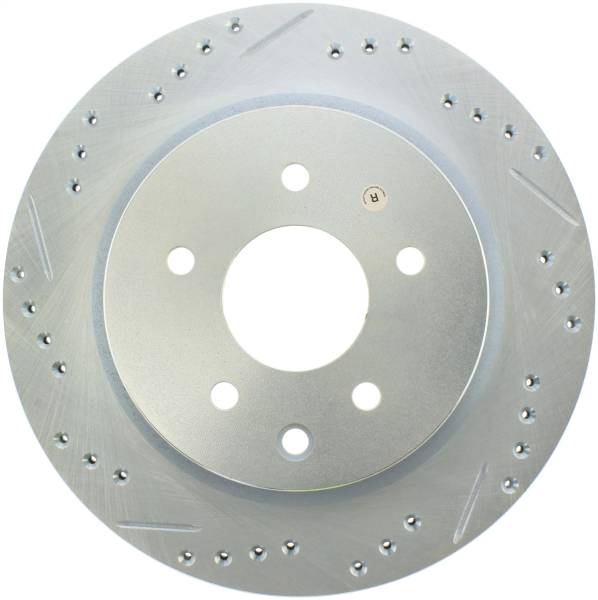 Stoptech - StopTech Select Sport Drilled and Slotted Brake Rotor Rear Right 227.42088R