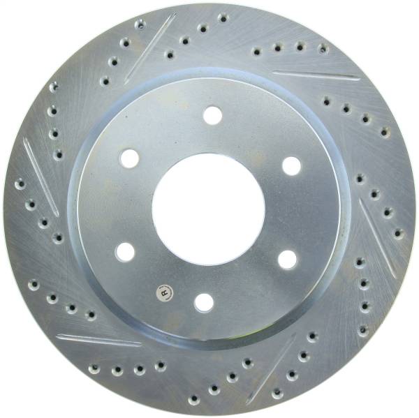 StopTech - StopTech Select Sport Drilled and Slotted Brake Rotor Front Right 227.42090R