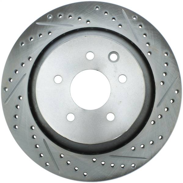 Stoptech - StopTech Select Sport Drilled and Slotted Brake Rotor Rear Left 227.42093L