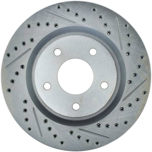 StopTech - StopTech Select Sport Drilled and Slotted Brake Rotor Front Left 227.42096L