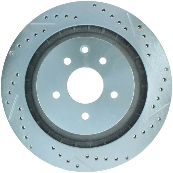 Stoptech - StopTech Select Sport Drilled and Slotted Brake Rotor Rear Left 227.42101L