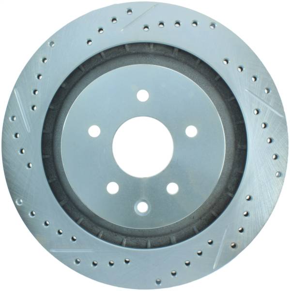 Stoptech - StopTech Select Sport Drilled and Slotted Brake Rotor Rear Right 227.42101R