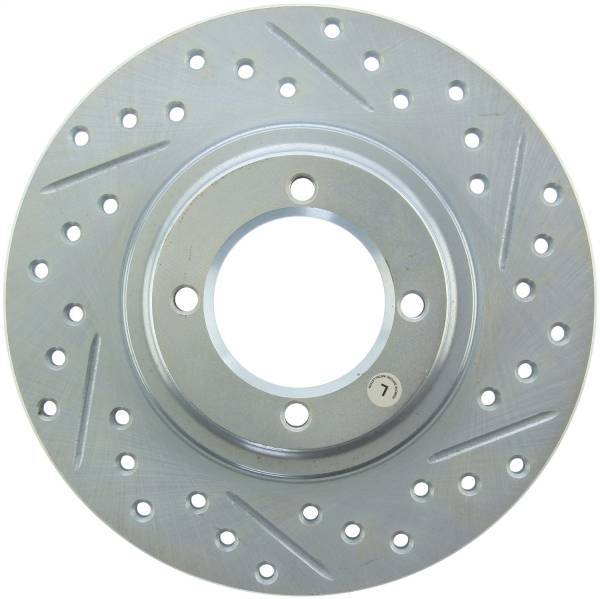 StopTech - StopTech Select Sport Drilled and Slotted Brake Rotor Front Left 227.44004L