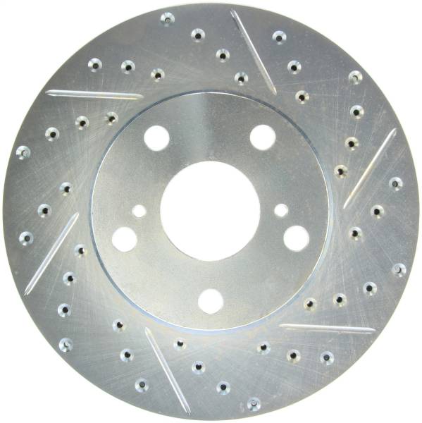 StopTech - StopTech Select Sport Drilled and Slotted Brake Rotor Front Left 227.44079L