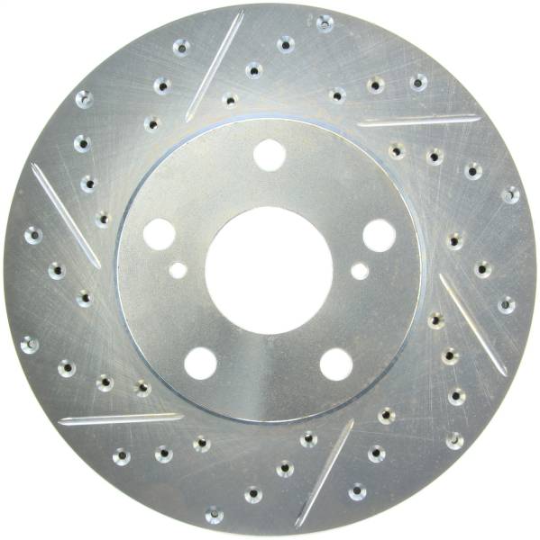 Stoptech - StopTech Select Sport Drilled and Slotted Brake Rotor Front Right 227.44079R