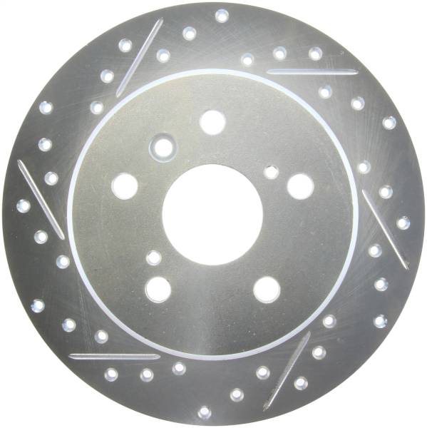 Stoptech - StopTech Select Sport Drilled and Slotted Brake Rotor Rear Right 227.44080R