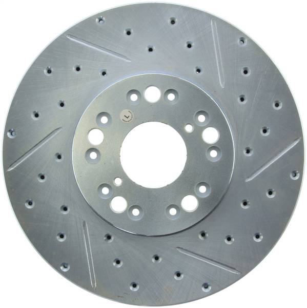 StopTech - StopTech Select Sport Drilled and Slotted Brake Rotor Front Left 227.44083L