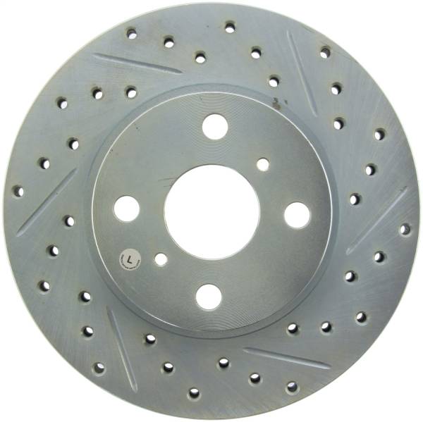 StopTech - StopTech Select Sport Drilled and Slotted Brake Rotor Front Left 227.44092L