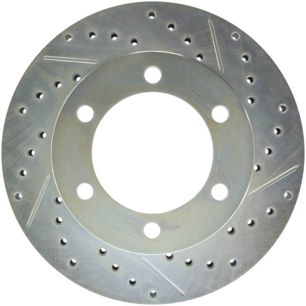 StopTech - StopTech Select Sport Drilled and Slotted Brake Rotor Front Left 227.44109L