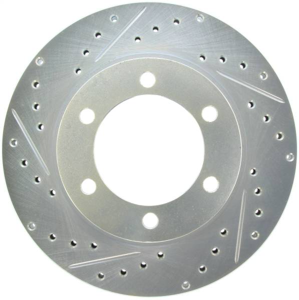 Stoptech - StopTech Select Sport Drilled and Slotted Brake Rotor Front Right 227.44112R