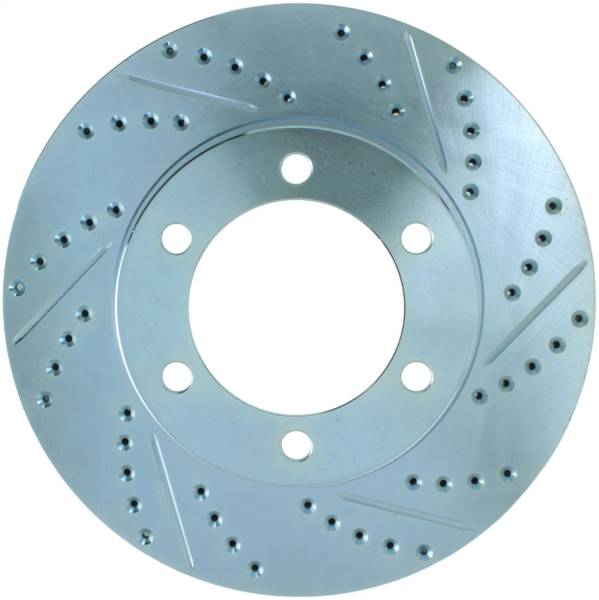 StopTech - StopTech Select Sport Drilled and Slotted Brake Rotor Front Left 227.44118L