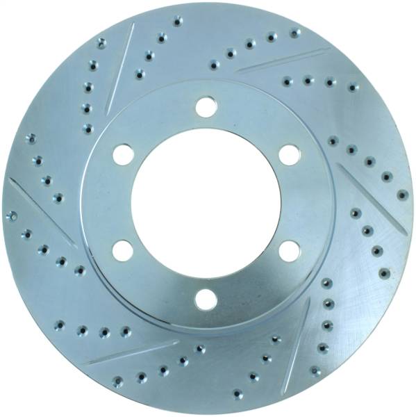 Stoptech - StopTech Select Sport Drilled and Slotted Brake Rotor Front Right 227.44118R