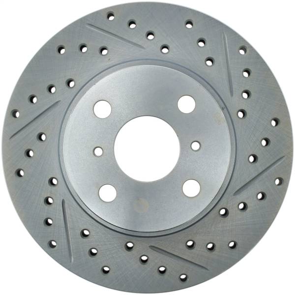 StopTech - StopTech Select Sport Drilled and Slotted Brake Rotor Front Left 227.44119L