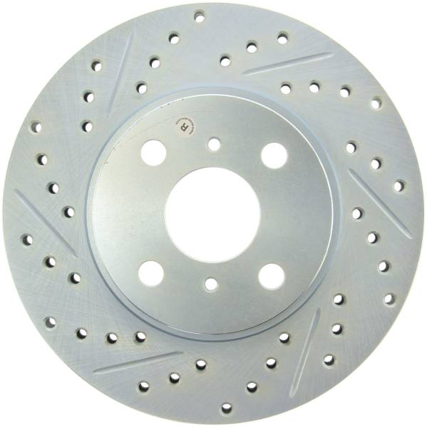 Stoptech - StopTech Select Sport Drilled and Slotted Brake Rotor Front Right 227.44119R