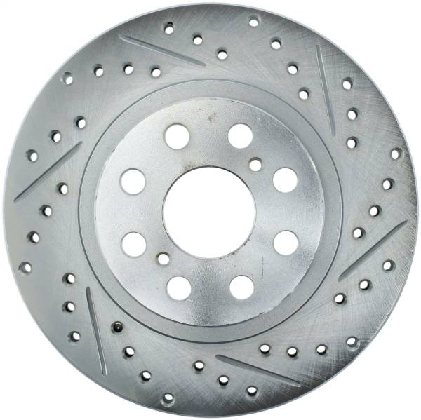 StopTech - StopTech Select Sport Drilled and Slotted Brake Rotor Front Left 227.44120L