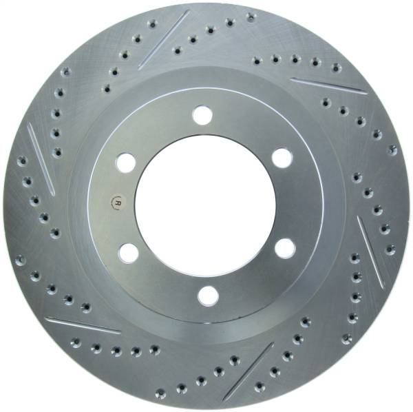 Stoptech - StopTech Select Sport Drilled and Slotted Brake Rotor Front Right 227.44127R