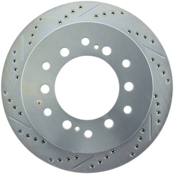 Stoptech - StopTech Select Sport Drilled and Slotted Brake Rotor Rear Right 227.44128R