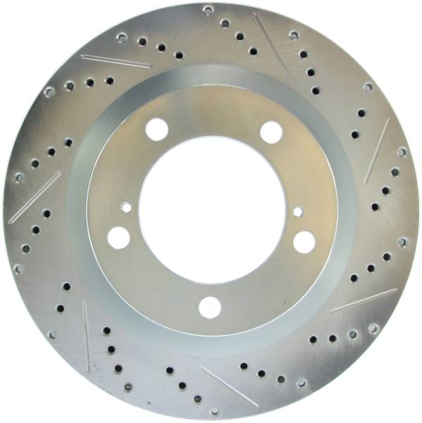 StopTech - StopTech Select Sport Drilled and Slotted Brake Rotor Front Left 227.44156L