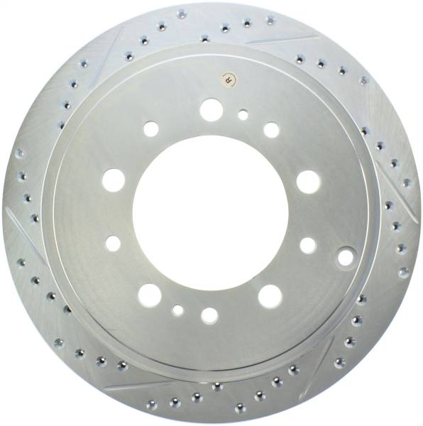 Stoptech - StopTech Select Sport Drilled and Slotted Brake Rotor Rear Right 227.44157R