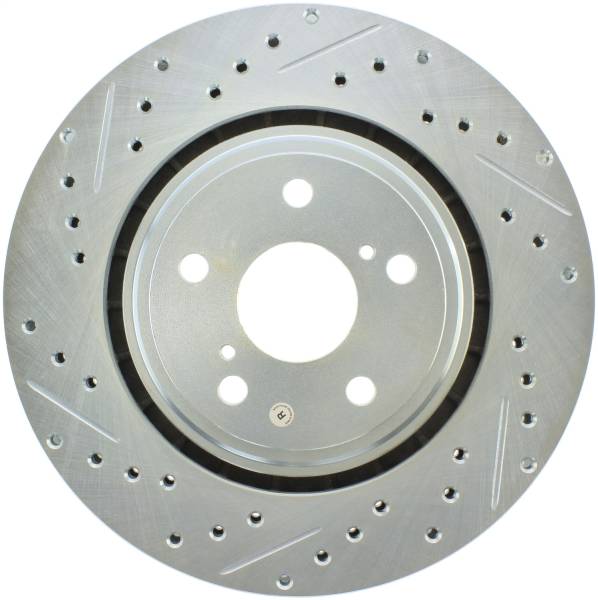 Stoptech - StopTech Select Sport Drilled and Slotted Brake Rotor Front Right 227.44158R