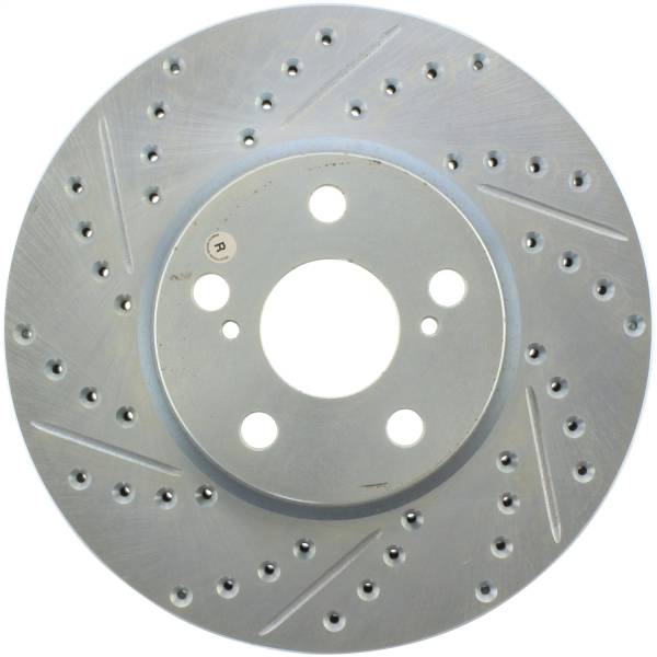 Stoptech - StopTech Select Sport Drilled and Slotted Brake Rotor Front Right 227.44160R