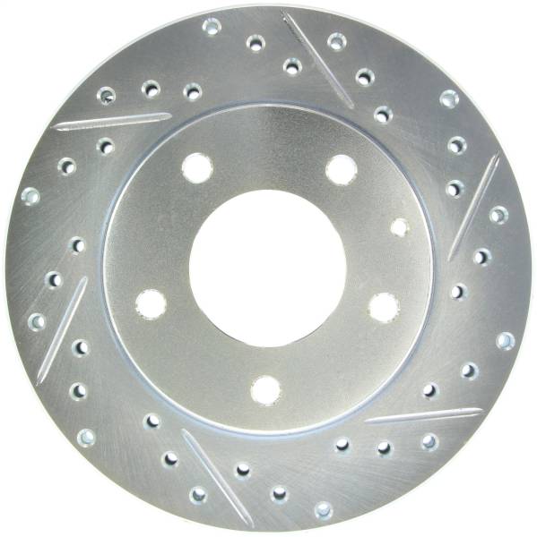 StopTech - StopTech Select Sport Drilled and Slotted Brake Rotor Front Left 227.45048L