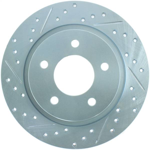 Stoptech - StopTech Select Sport Drilled and Slotted Brake Rotor Rear Right 227.45067R