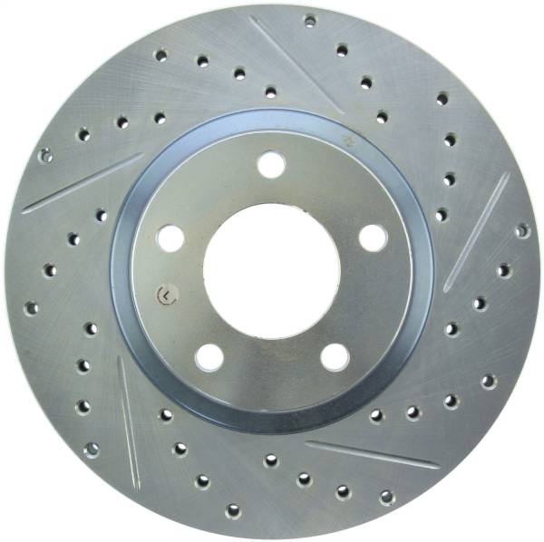 StopTech - StopTech Select Sport Drilled and Slotted Brake Rotor Front Left 227.45069L