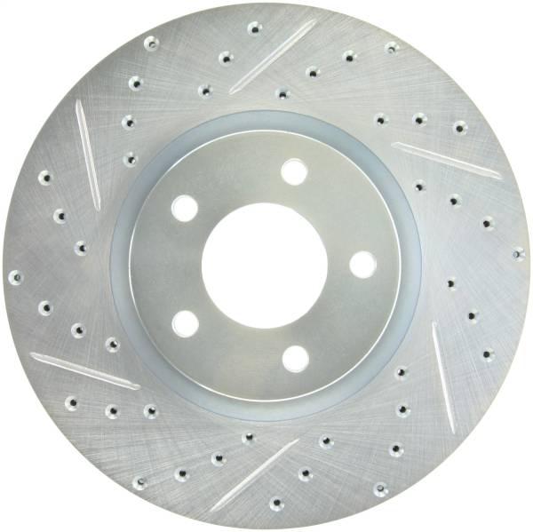 Stoptech - StopTech Select Sport Drilled and Slotted Brake Rotor Front Right 227.45078R