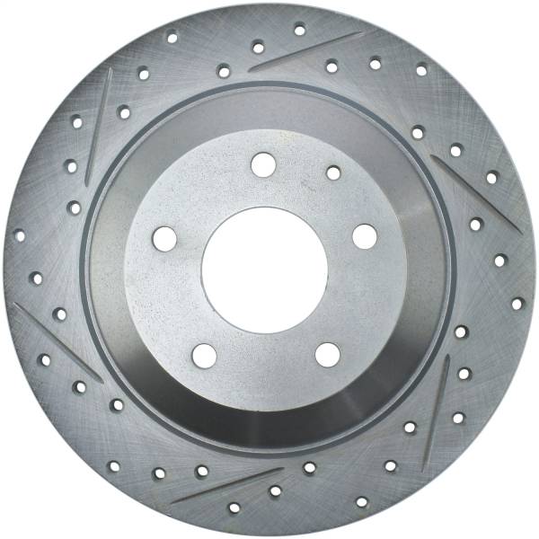 Stoptech - StopTech Select Sport Drilled and Slotted Brake Rotor Rear Right 227.45083R