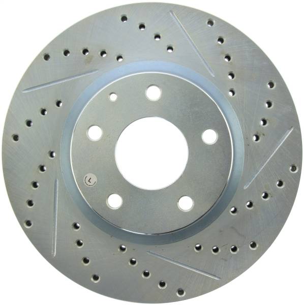 StopTech - StopTech Select Sport Drilled and Slotted Brake Rotor Front Left 227.45084L