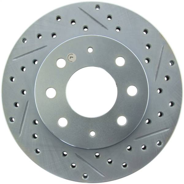 StopTech - StopTech Select Sport Drilled and Slotted Brake Rotor Front Left 227.46039L