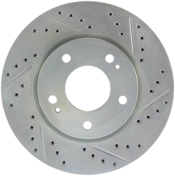 StopTech - StopTech Select Sport Drilled and Slotted Brake Rotor Front Left 227.46061L