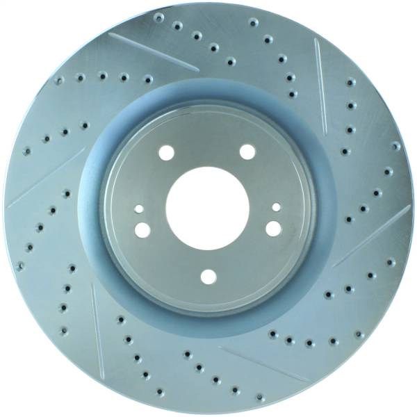 StopTech - StopTech Select Sport Drilled and Slotted Brake Rotor Front Left 227.46076L