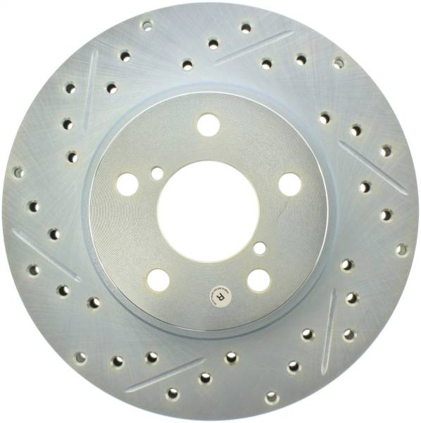 Stoptech - StopTech Select Sport Drilled and Slotted Brake Rotor Front Right 227.47010R