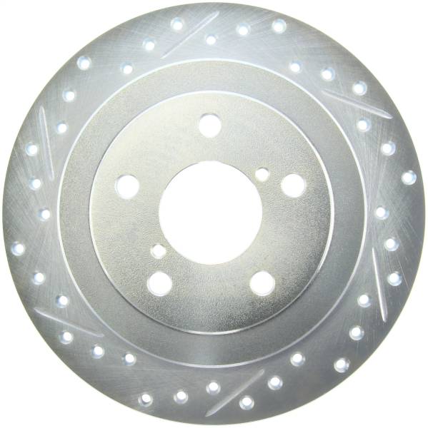 Stoptech - StopTech Select Sport Drilled and Slotted Brake Rotor Rear Right 227.47011R