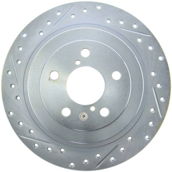 Stoptech - StopTech Select Sport Drilled and Slotted Brake Rotor Rear Right 227.47017R