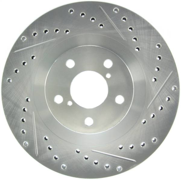 StopTech - StopTech Select Sport Drilled and Slotted Brake Rotor Front Left 227.47018L