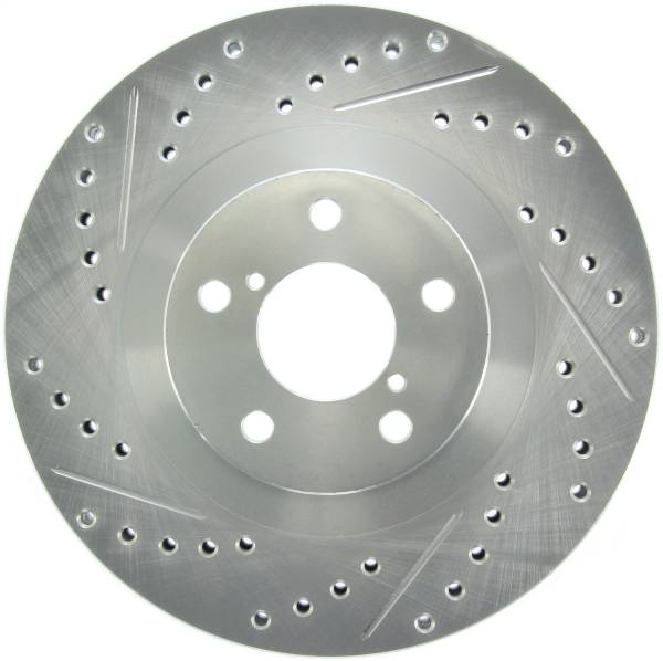 Stoptech - StopTech Select Sport Drilled and Slotted Brake Rotor Front Right 227.47018R