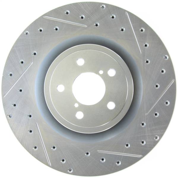 StopTech - StopTech Select Sport Drilled and Slotted Brake Rotor Front Left 227.47019L