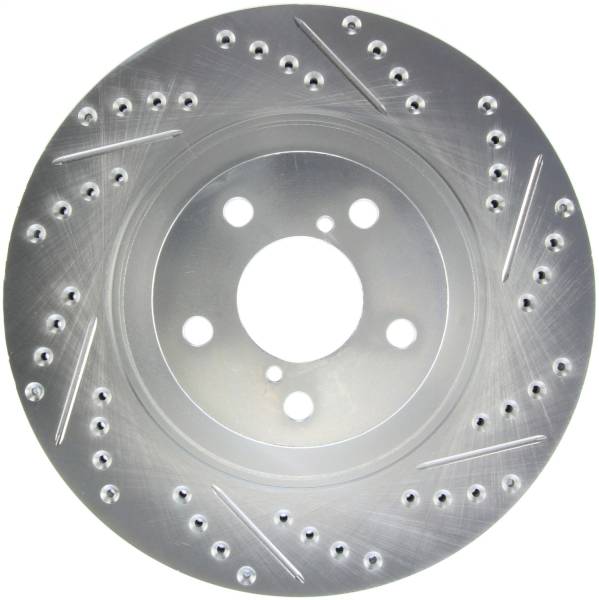 StopTech - StopTech Select Sport Drilled and Slotted Brake Rotor Front Left 227.47021L