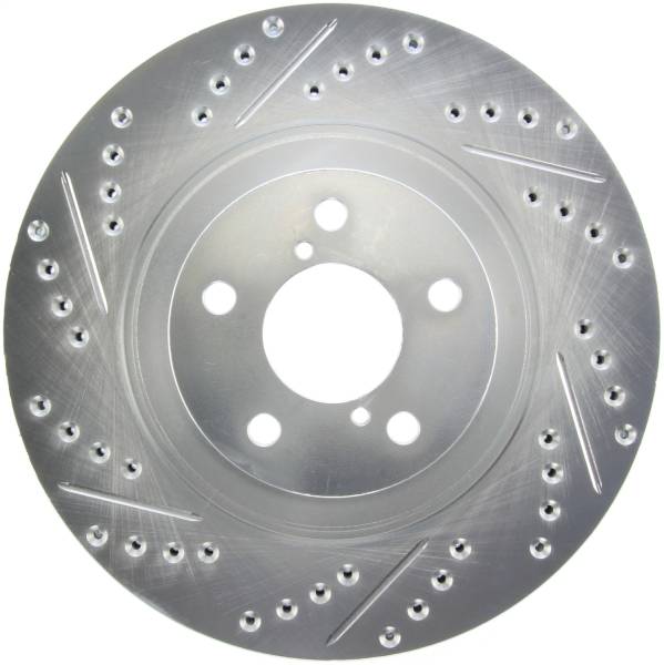 Stoptech - StopTech Select Sport Drilled and Slotted Brake Rotor Front Right 227.47021R