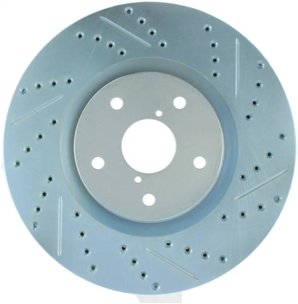 StopTech - StopTech Select Sport Drilled and Slotted Brake Rotor Front Left 227.47022L