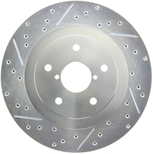 Stoptech - StopTech Select Sport Drilled and Slotted Brake Rotor Rear Right 227.47023R