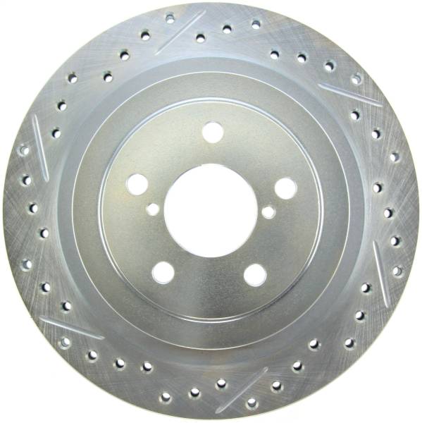 Stoptech - StopTech Select Sport Drilled and Slotted Brake Rotor Rear Right 227.47025R