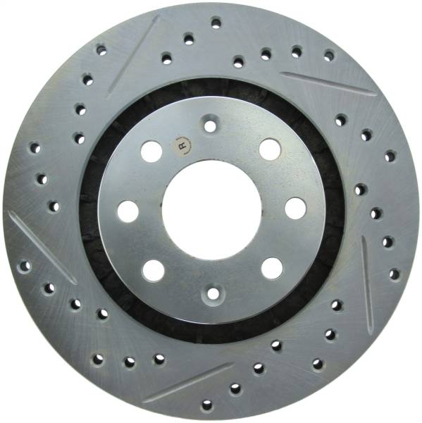 Stoptech - StopTech Select Sport Drilled and Slotted Brake Rotor Front Right 227.49008R