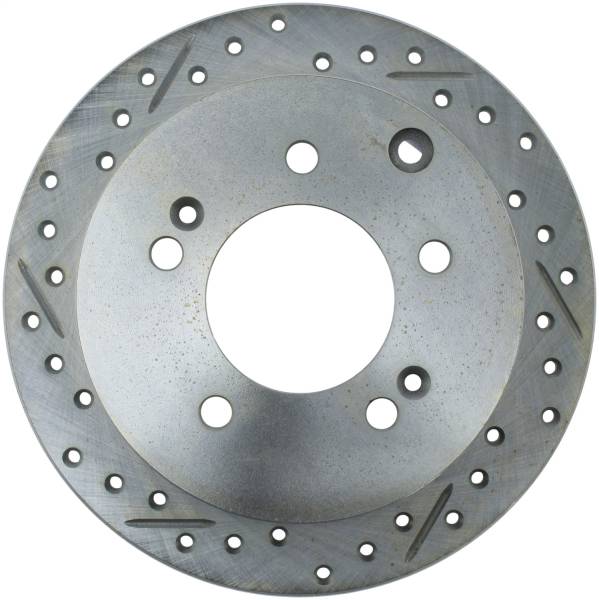 Stoptech - StopTech Select Sport Drilled and Slotted Brake Rotor; Rear Right