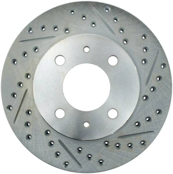 StopTech - StopTech Select Sport Drilled and Slotted Brake Rotor Front Left 227.51008L