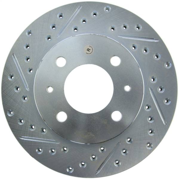 Stoptech - StopTech Select Sport Drilled and Slotted Brake Rotor Front Right 227.51008R